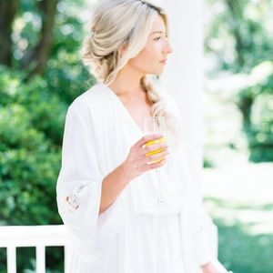 Piyama Kimono Robe White